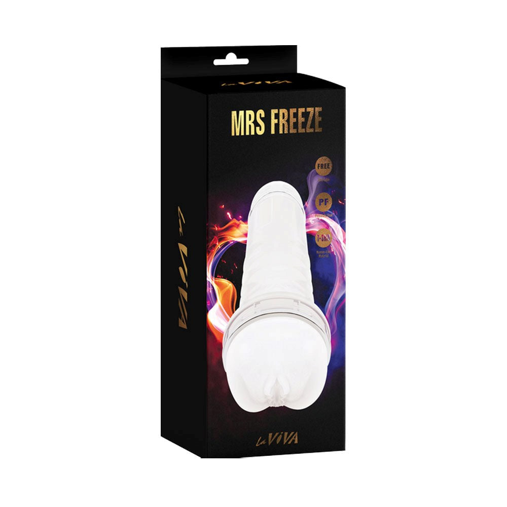 La Viva Mrs Freeze Ice Mens Masturbator - Masturbators and Strokers
