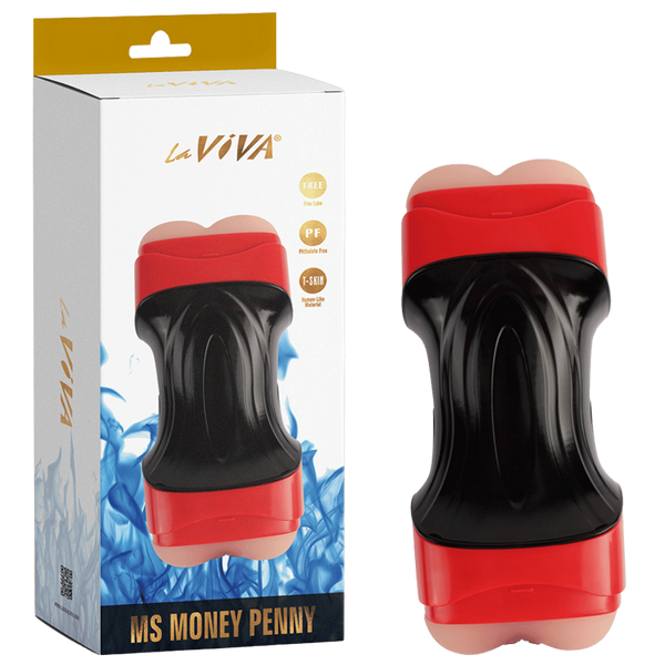 La Viva Ms Money Penny Lifelike Vagina & Ass Masturbator - Masturbators and Strokers