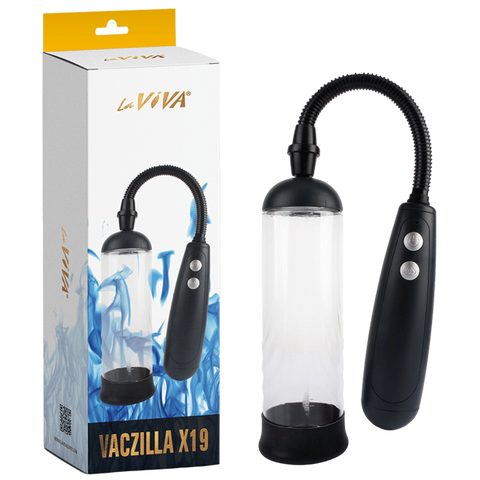 Vaczilla X19 Cylinder Penis Pump by XR Brands - Penis Pumps And Stretchers