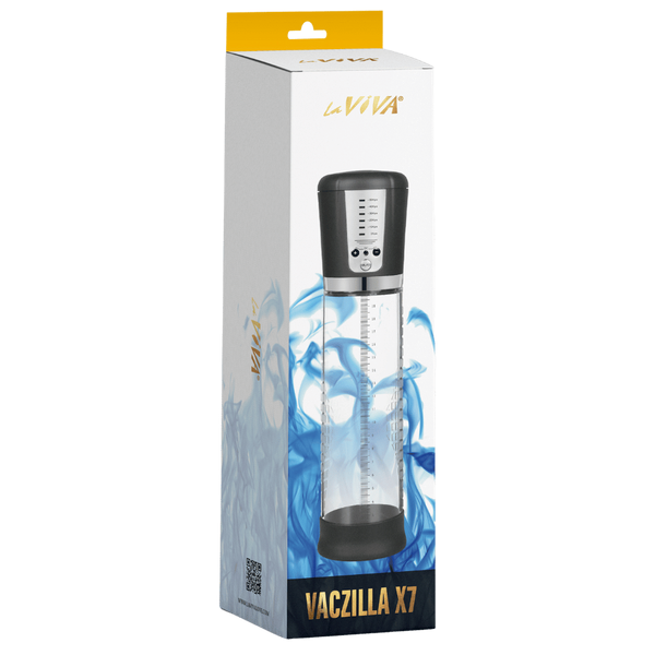 Vaczilla X7 USB Rechargeable Electronic Penis Pump - Penis Pumps And Stretchers