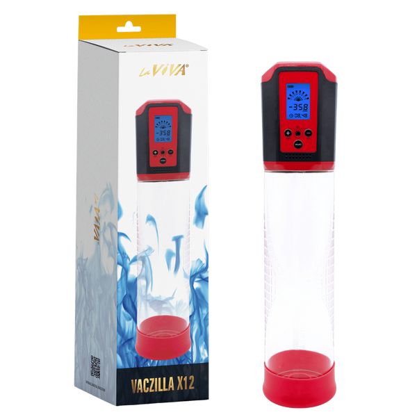Vaczilla X12 USB Rechargeable Electronic Male Penis Pump - Penis Pumps And Stretchers