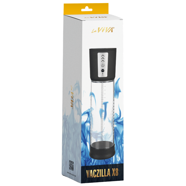 Vaczilla X8 USB Electronic Penis Pump With Quick Release Valve - Penis Pumps And Stretchers