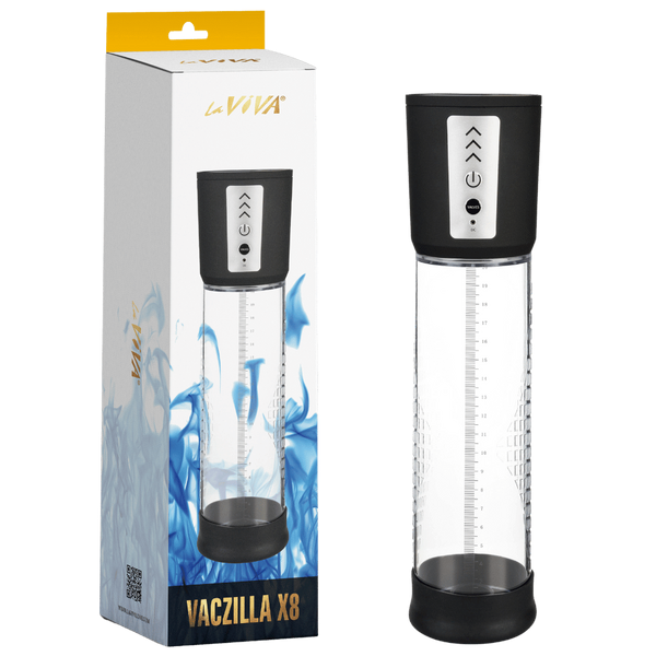 Vaczilla X8 USB Electronic Penis Pump With Quick Release Valve - Penis Pumps And Stretchers