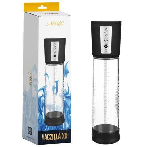 Vaczilla X8 USB Electronic Penis Pump by XR Brands - Penis Pumps And Stretchers