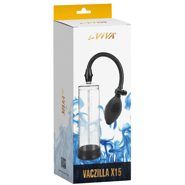 Vaczilla X15 Original Bulb Design Mens Penis Pump - Penis Pumps And Stretchers