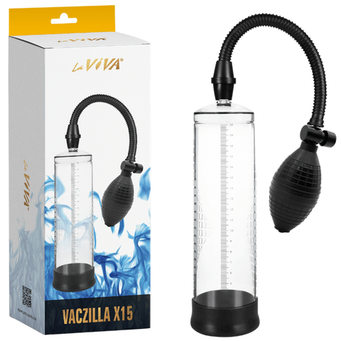 Vaczilla X15 Original Bulb Design Penis Pump by XR Brands - Penis Pumps And Stretchers