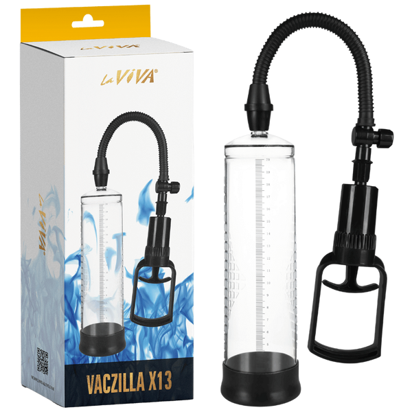 Vaczilla X13 Master Grip Latex Free Finger Pull Mens Penis Pump - Penis Pumps And Stretchers