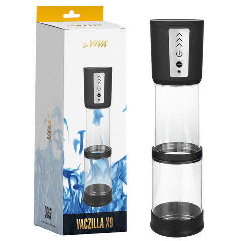 Vaczilla X9 USB Electronic Foldable Penis Pump - Penis Pumps And Stretchers