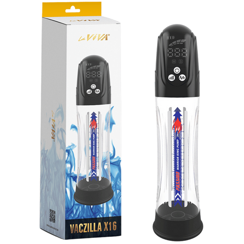 Vaczilla X16 Auto Cylinder Pump by XR Brands - Penis Pumps And Stretchers