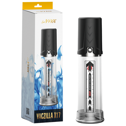 Vaczilla X17 Warrior Cylinder Pump by XR Brands - Penis Pumps And Stretchers