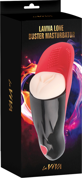La Viva Love Buster Vibrating Male Masturbator - Masturbators and Strokers