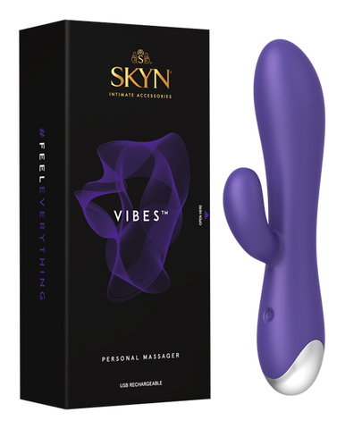 Skyn Vibes USB Rechargeable Personal Rabbit Massager - Rabbit Vibrators