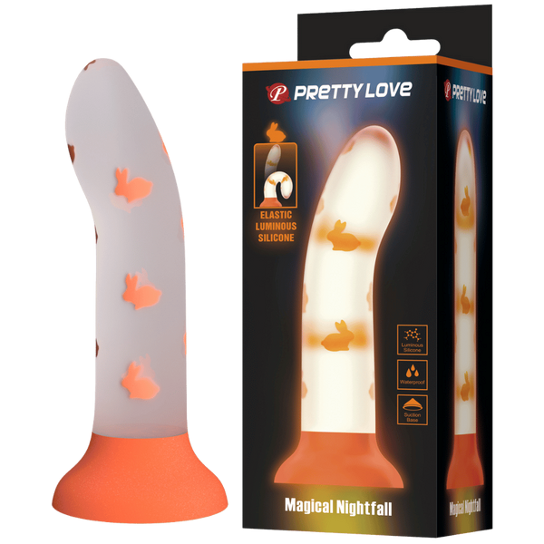 Pretty Love Magical Nightfall Realistic Dildo Orange - Realistic Dildos