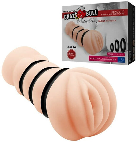 Crazy Bull Julia Pocket Pussy Male Masturbator by Baile - Masturbators and Strokers