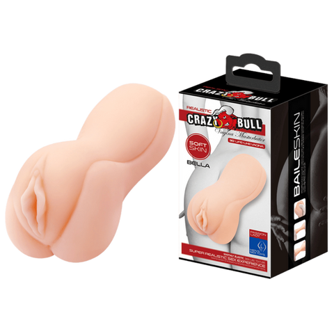 Crazy Bull Bella Realistic Vagina Male Masturbator - Masturbators and Strokers