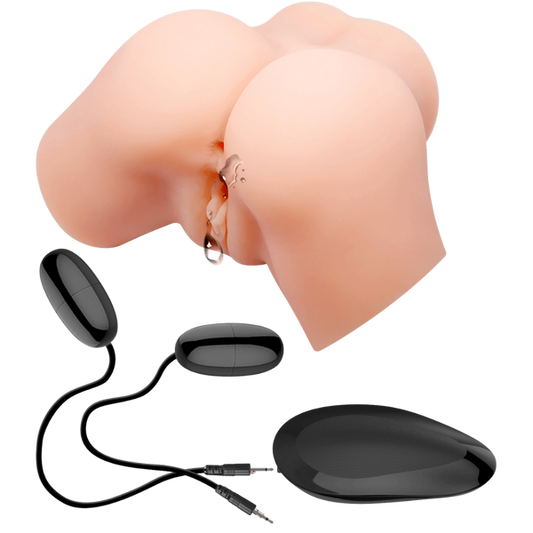 Crazy Bull Samantha Dual Vagina & Ass Vibrating Male - Realistic Butts And Vaginas
