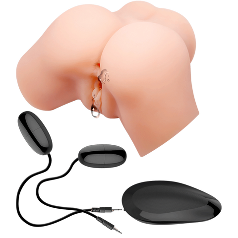 Crazy Bull Samantha Dual Vagina & Ass Vibrating Male - Realistic Butts And Vaginas