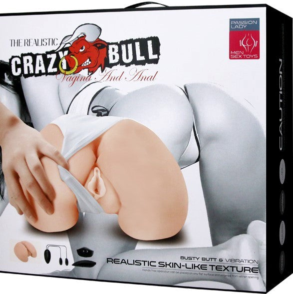 Crazy Bull Doggy Style Vagina & Anal Masturbator Flesh - Realistic Butts And Vaginas