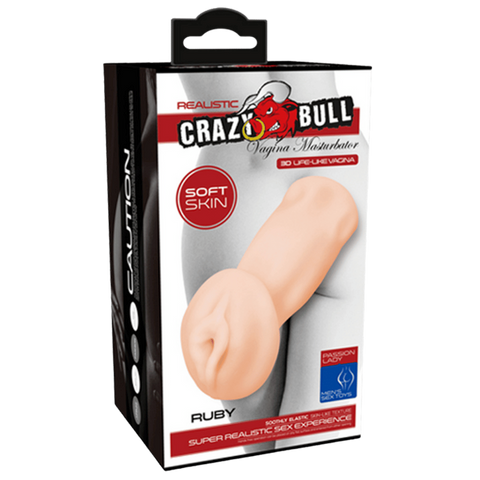Crazy Bull Ruby Realistic Feel Vagina Masturbator by Baile - Realistic Butts And Vaginas
