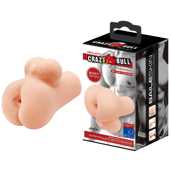 Crazy Bull Jack Realistic Ass Male Masturbator Flesh - Realistic Butts And Vaginas