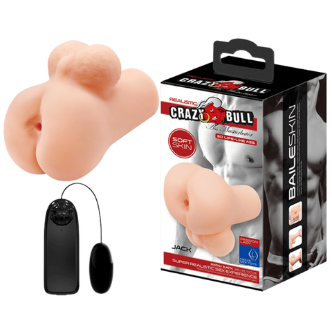 Crazy Bull Vibrating Jack Realistic Ass by Baile - Realistic Butts And Vaginas