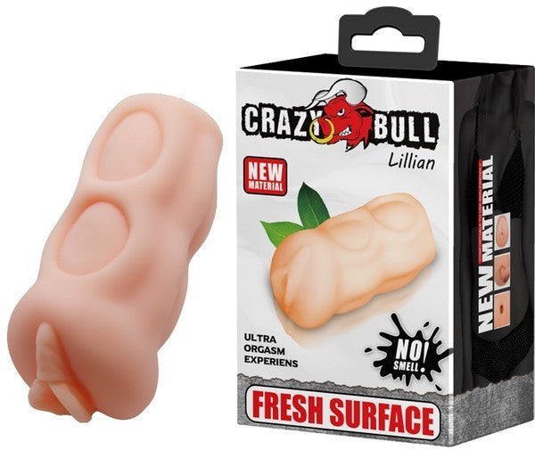 Crazy Bull Lillian Portable Realistic Male Masturbator Flesh - Realistic Butts And Vaginas