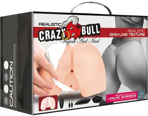 Crazy Bull Doggy Style Realistic Vagina & Anal Stimulator - Realistic Butts And Vaginas