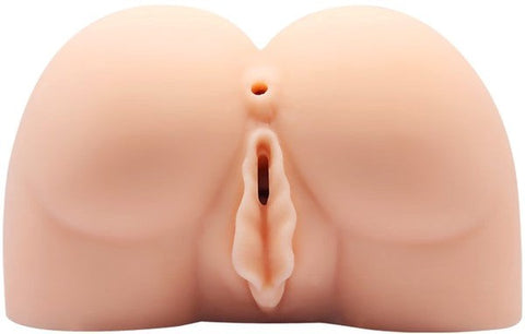 Crazy Bull Doggy Style Vibrating Vagina & Anal Stimulator - Realistic Butts And Vaginas