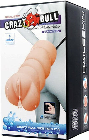 Crazy Bull Water Activated 3D Life Like Vagina Mens - Realistic Butts And Vaginas
