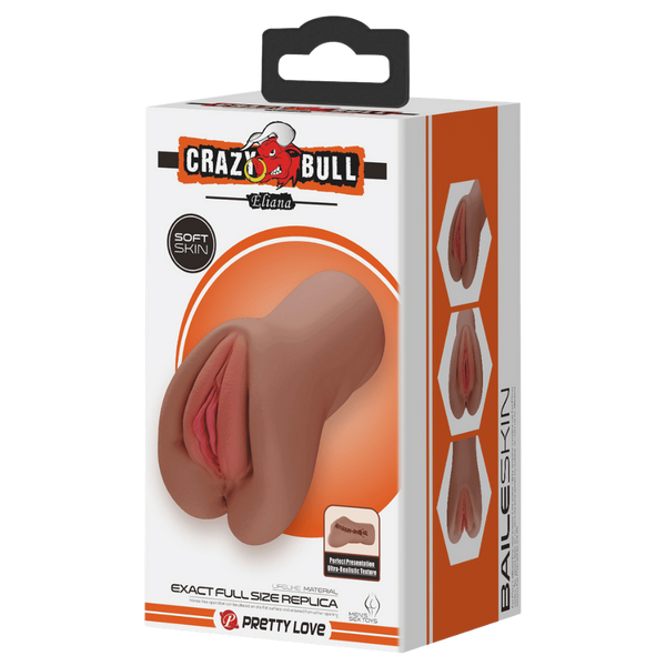 Crazy Bull Eliana Realistic Pussy Masturbator Tan - Realistic Butts And Vaginas