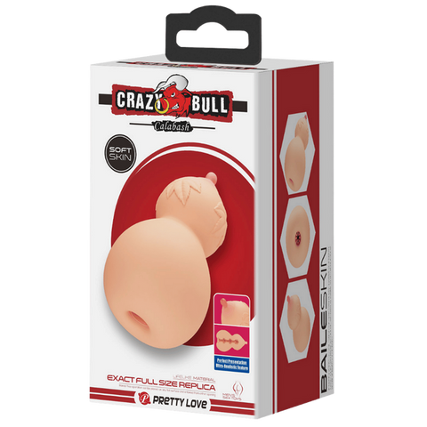 Crazy Bull Calabash Realistic Solo Mens Masturbator - Realistic Butts And Vaginas