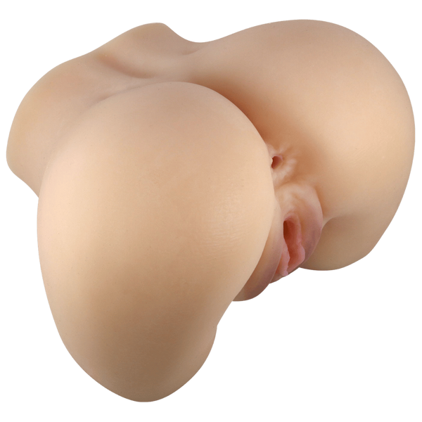 Crazy Bull Mila Dual Entry Realistic Vibrating Male Stroker Flesh - Realistic Butts And Vaginas