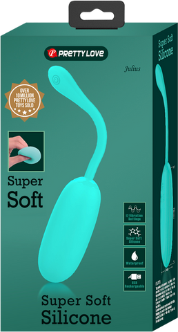 Pretty Love Julius Super Soft Silicone Love Egg Massager - Love Eggs and Kegel Exercisers