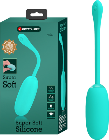 Pretty Love Julius Super Soft Silicone Love Egg Massager - Love Eggs and Kegel Exercisers