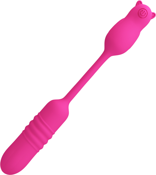 Pretty Love Nobikuma Vibrating & Rechargeable Love Egg Massager Pink - Love Eggs and Kegel Exercisers