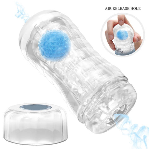 Vacuum Ball Rolling Male Masturbator Cup by Baile - Masturbators and Strokers