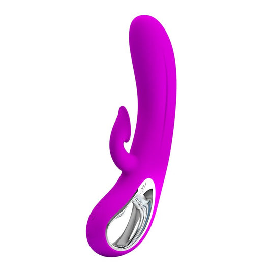 Rechargeable Nicola Rabbit Vibrator Purple by Baile - Rabbit Vibrators