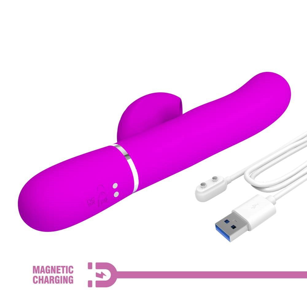 Pretty Love Perdita 3 in1 Multi Function Rabbit Style Vibrator - Rabbit Vibrators
