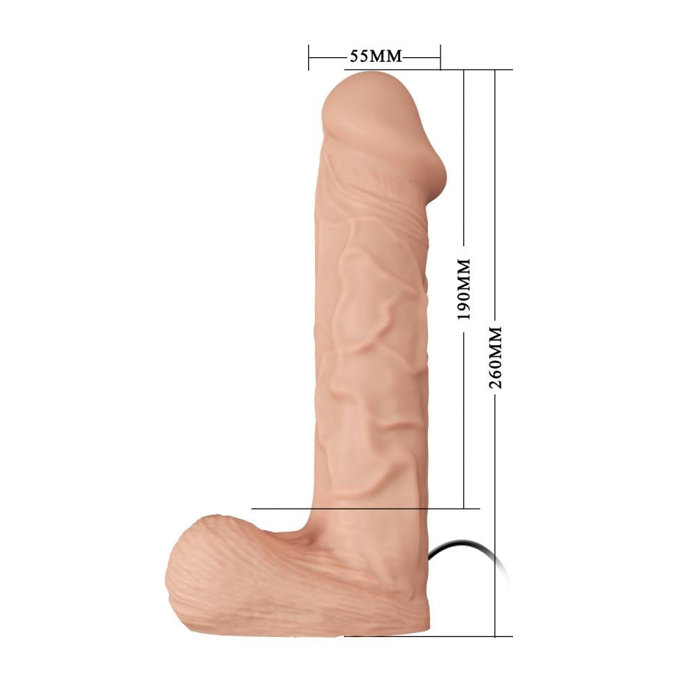 Pretty Love Ultra Passionate Strap On Harness Dong - Strap On Sextoys