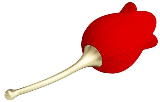 Pretty Love Lover Rechargeable Tongue Licking Vibrator - Clit Ticklers and Pulsators