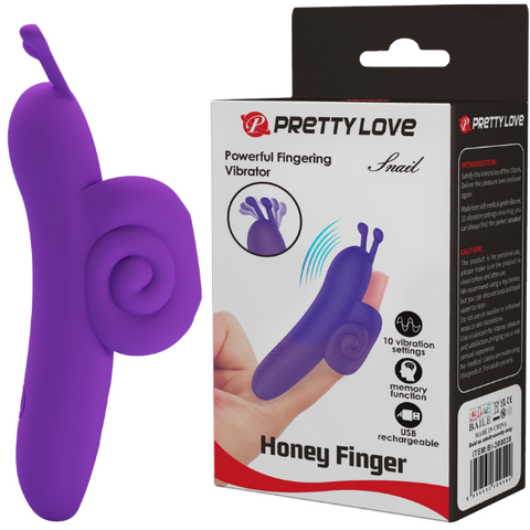 Rechargeable Snail Clit Vibrator by Baile - Clit Ticklers and Pulsators
