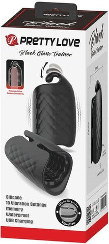 Pretty Love Black Glans Trainer 10 Function by Baile - Masturbators and Strokers