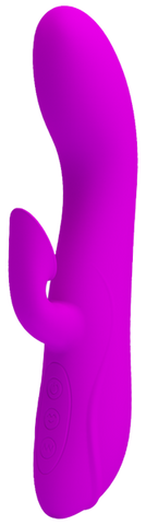 Pretty Love Flirt Rechargeable Rabbit Vibrator by Baile - Rabbit Vibrators