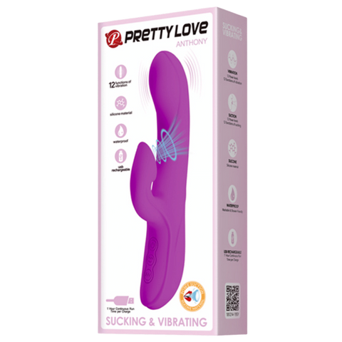 Rechargeable Anthony Rabbit Vibrator by Baile - Rabbit Vibrators