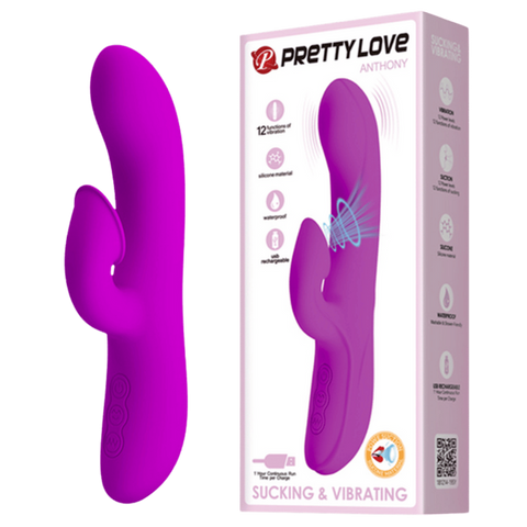 Rechargeable Anthony Rabbit Vibrator by Baile - Rabbit Vibrators