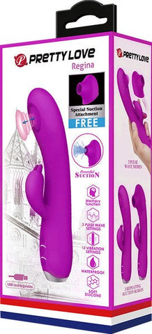 Regina Pulsating Rabbit Vibrator by Baile - Rabbit Vibrators