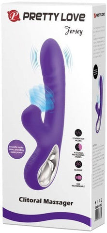 Jersey Rechargeable Multi-Function Rabbit Massager - Rabbit Vibrators