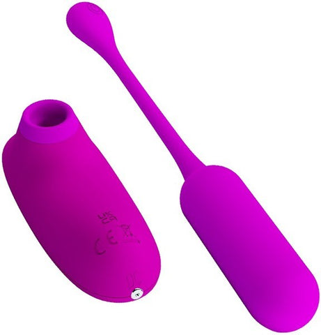Pretty Love Curupira Multifunctional 2-in-1 Clitoral - Clit Ticklers and Pulsators