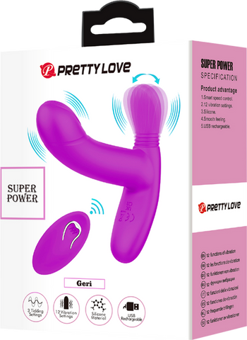 Pretty Love Geri Rechargeable 12 Function Vibrator - G-Spot Vibrators