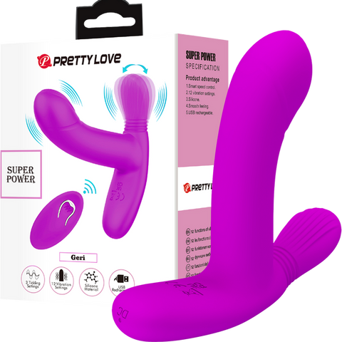 Pretty Love Geri Rechargeable 12 Function Vibrator - G-Spot Vibrators